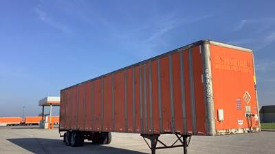 Wabash 48 ft Storage Trailer - Swing Door, Spring Suspension, HAVCO Composite Floor