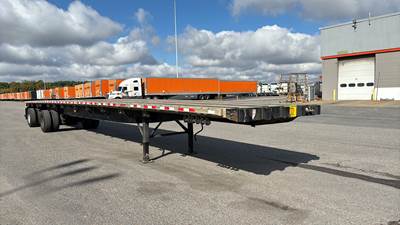 Great Dane 53 ft Flatbed Trailer - Air Ride Suspension