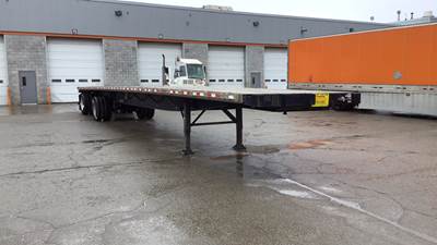 Great Dane 53 ft Flatbed Trailer - Air Ride Suspension