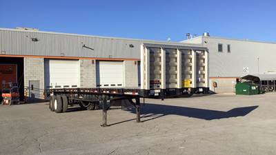 Great Dane 45 ft Flatbed Trailer - Spring Suspension