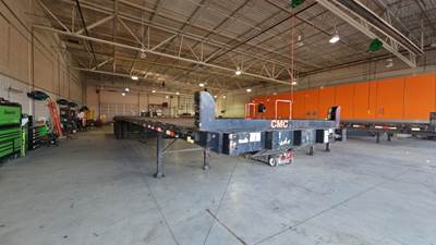 Great Dane 53 ft Flatbed Trailer - Spring Suspension
