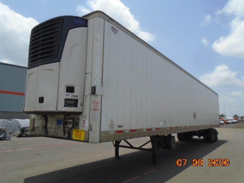 2012 Wabash 53 ft Reefer Trailer Roll up Door For Sale Dallas, TX