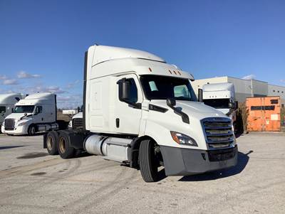 Freightliner Cascadia Sleeper Semi Truck - 60" Extra-Tall Roof, Detroit, Automatic