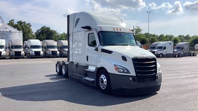 Freightliner Cascadia - 72" Raised Roof Double Bunk Sleeper, Detroit, Automatic, Battery Powered HVAC with Optimized Idle, MirrorEye Equipped