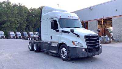 Freightliner Cascadia Sleeper Semi Truck - 48" Extra-Tall Roof, Detroit, Automatic
