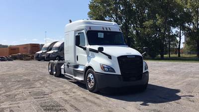 Freightliner Cascadia Sleeper Semi Truck - 72" Extra-Tall Roof, Detroit, Automatic