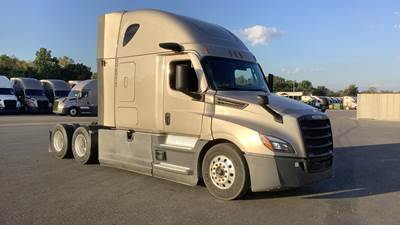 Freightliner Cascadia - 72" Raised Roof Double Bunk Sleeper, Detroit, Automatic, Battery Powered HVAC with Optimized Idle, MirrorEye Equipped