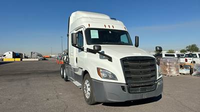 Freightliner Cascadia Sleeper Semi Truck - 48" Extra-Tall Roof, Detroit, Automatic