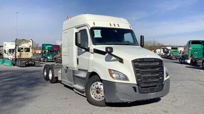 Freightliner Cascadia Sleeper Semi Truck - 72" Extra-Tall Roof, Detroit, Automatic