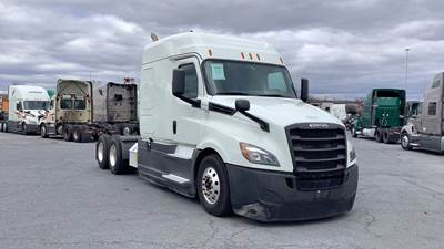 Freightliner Cascadia Sleeper Semi Truck - 72" Extra-Tall Roof, Detroit, Automatic