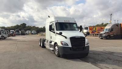 Freightliner Cascadia Sleeper Semi Truck - 72" Extra-Tall Roof, Detroit, Automatic