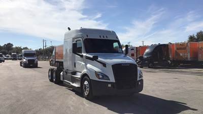 Freightliner Cascadia Sleeper Semi Truck - 72" Extra-Tall Roof, Detroit, Automatic
