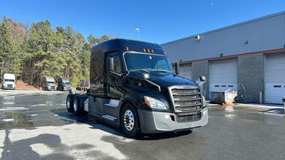 Freightliner Cascadia Sleeper Semi Truck - 72" Extra-Tall Roof, Detroit, Automatic, TriPac