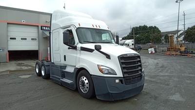 Freightliner Cascadia Sleeper Semi Truck - 48" Extra-Tall Roof, Detroit, Automatic