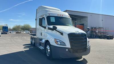 Freightliner Cascadia Sleeper Semi Truck - 48" Extra-Tall Roof, Detroit, Automatic