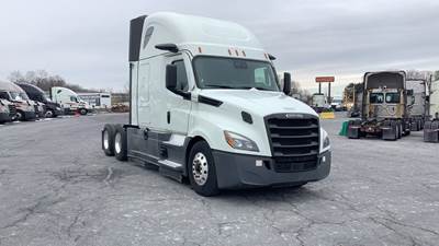Freightliner Cascadia - 72" Raised Roof Double Bunk Sleeper, Detroit, Automatic, Battery Powered HVAC with Optimized Idle, MirrorEye Equipped