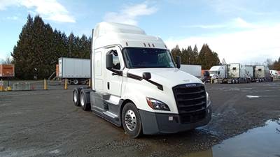 Freightliner Cascadia Sleeper Semi Truck - 48" Extra-Tall Roof, Detroit, Automatic