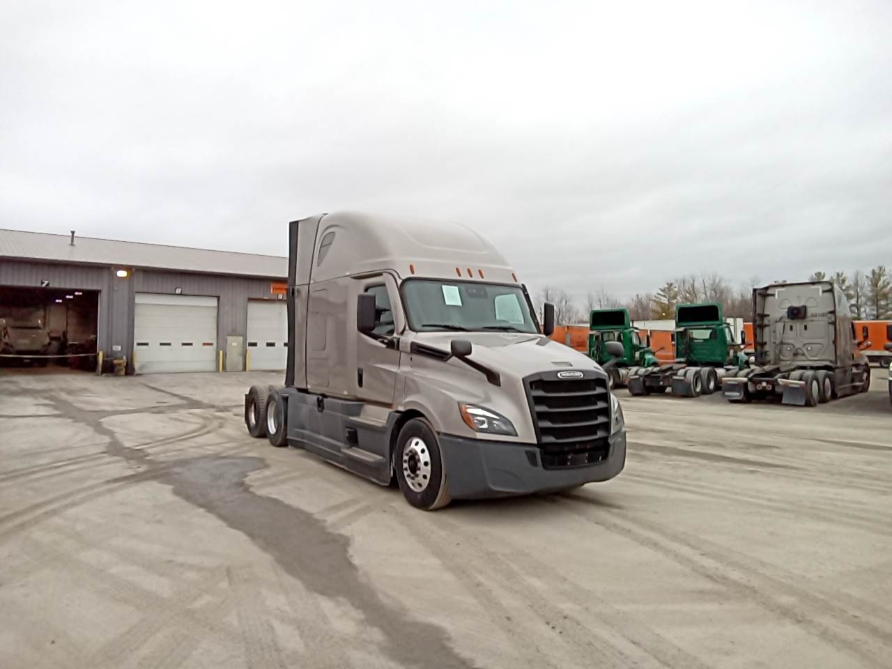 2021 Freightliner sleeper semi-truck