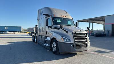 Freightliner Cascadia - 72" Raised Roof Double Bunk Sleeper, Detroit, Automatic, Battery Powered HVAC with Optimized Idle, MirrorEye Equipped