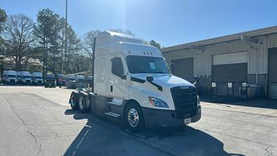 Freightliner Cascadia Sleeper Semi Truck - 48" Extra-Tall Roof, Detroit, Automatic