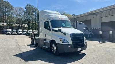 Freightliner Cascadia Sleeper Semi Truck - 48" Extra-Tall Roof, Detroit, Automatic