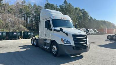 Freightliner Cascadia Sleeper Semi Truck - 48" Extra-Tall Roof, Detroit, Automatic