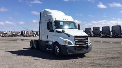 Freightliner Cascadia Sleeper Semi Truck - 48" Extra-Tall Roof, Detroit, Automatic