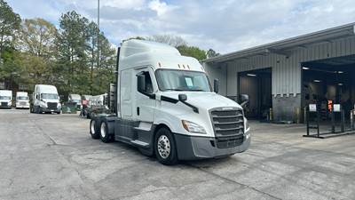 Freightliner Cascadia Sleeper Semi Truck - 48" Extra-Tall Roof, Detroit, Automatic