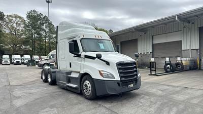 Freightliner Cascadia Sleeper Semi Truck - 48" Extra-Tall Roof, Detroit, Automatic