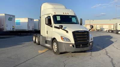 Freightliner Cascadia Sleeper Semi Truck - 48" Extra-Tall Roof, Detroit, Automatic