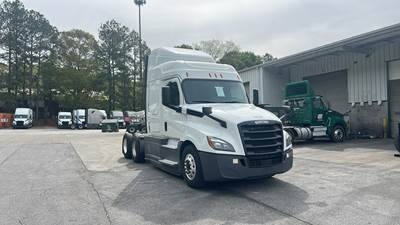 Freightliner Cascadia Sleeper Semi Truck - 48" Extra-Tall Roof, Detroit, Automatic