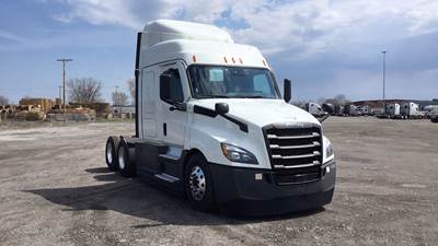 Freightliner Cascadia Sleeper Semi Truck - 48" Extra-Tall Roof, Detroit, Automatic
