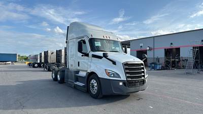 Freightliner Cascadia Sleeper Semi Truck - 48" Extra-Tall Roof, Detroit, Automatic