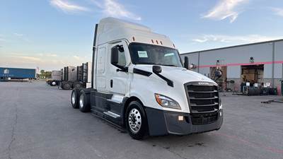 Freightliner Cascadia Sleeper Semi Truck - 48" Extra-Tall Roof, Detroit, Automatic