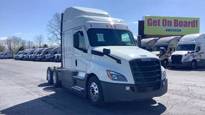 Freightliner Cascadia Sleeper Semi Truck - 48" Extra-Tall Roof, Detroit, Automatic