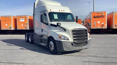 Freightliner Cascadia Sleeper Semi Truck - 48" Extra-Tall Roof, Detroit, Automatic