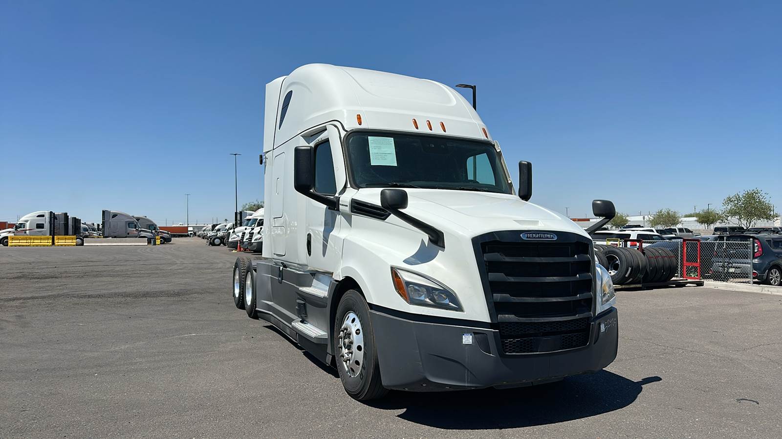 2022 Freightliner sleeper semi-truck