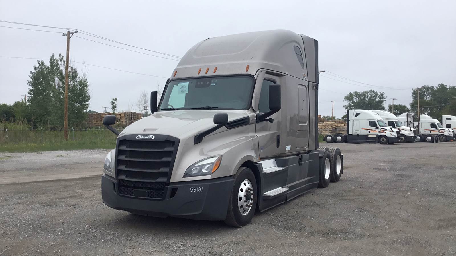 2022 Freightliner sleeper semi-truck