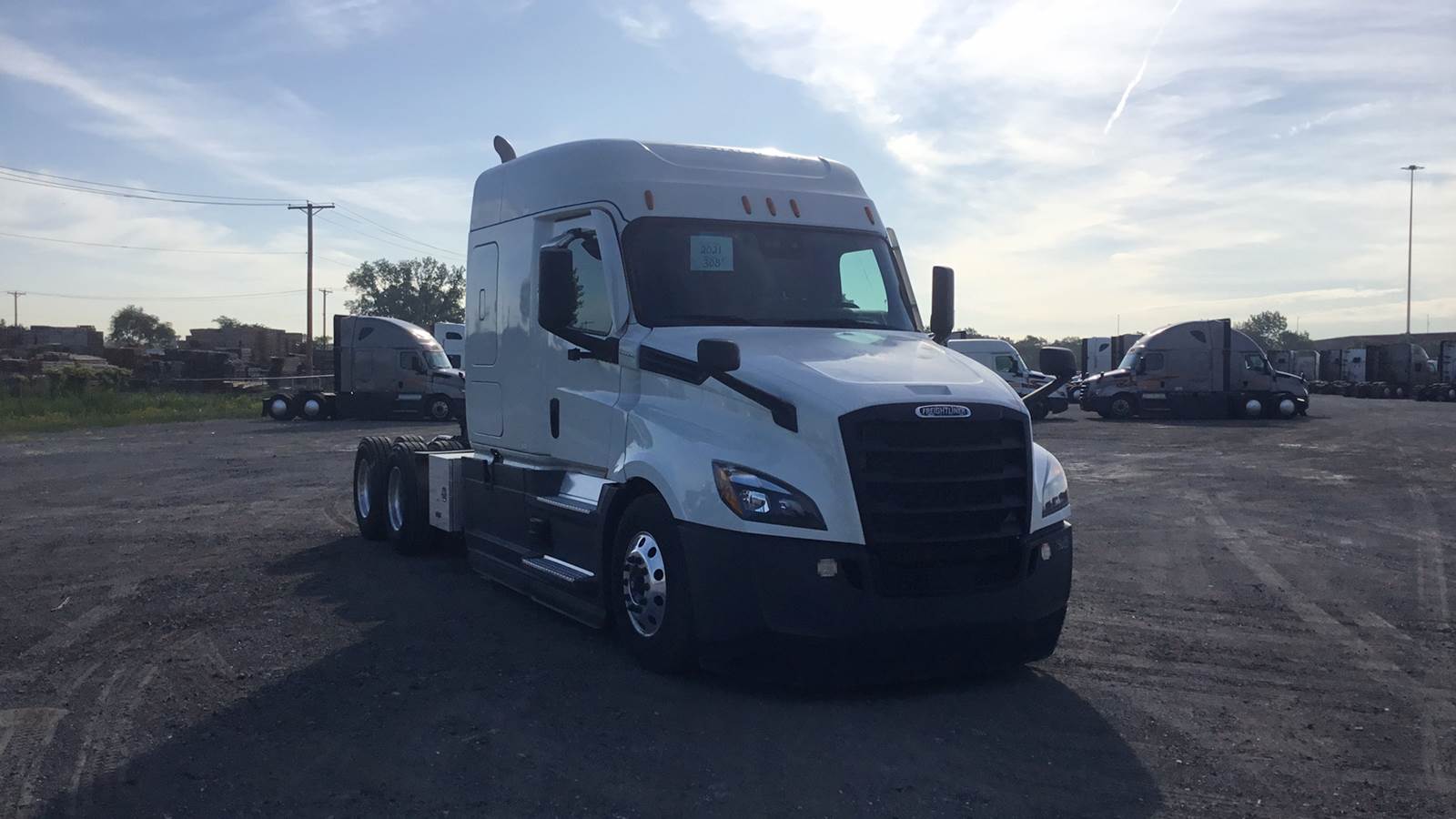 2021 Freightliner sleeper semi-truck