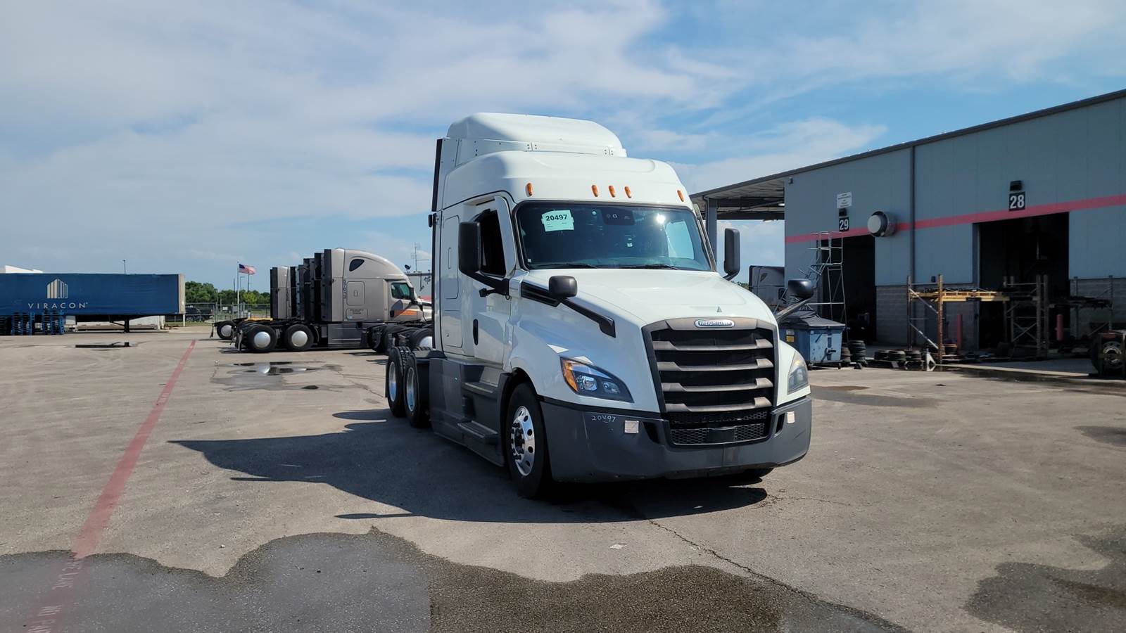 2021 Freightliner sleeper semi-truck
