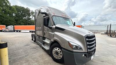 Freightliner Cascadia - 72" Raised Roof Double Bunk Sleeper, Detroit, Automatic, Battery Powered HVAC with Optimized Idle, MirrorEye Equipped
