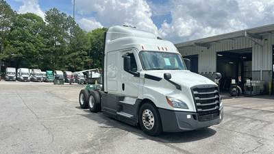 Freightliner Cascadia Sleeper Semi Truck - 48" Extra-Tall Roof, Detroit, Automatic