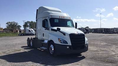 Freightliner Cascadia Sleeper Semi Truck - 48" Extra-Tall Roof, Detroit, Automatic