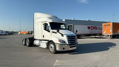 Freightliner Cascadia Sleeper Semi Truck - 60" Extra-Tall Roof, Detroit, Automatic