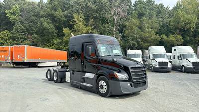 2024 Freightliner Cascadia Sleeper Semi Truck - 72" Extra-Tall Roof, Detroit, Automatic, Battery Powered HVAC with Optimized Idle