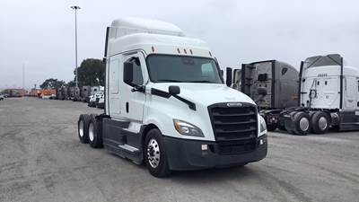 Freightliner Cascadia Sleeper Semi Truck - 48" Extra-Tall Roof, Detroit, Automatic