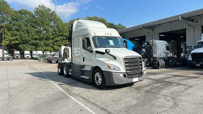 Freightliner Cascadia Sleeper Semi Truck - 48" Extra-Tall Roof, Detroit, Automatic