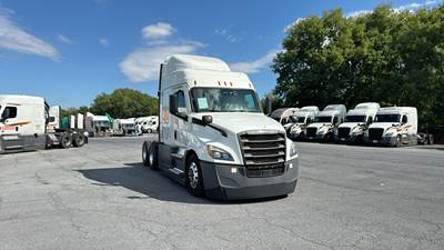 Freightliner Cascadia Sleeper Semi Truck - 48" Extra-Tall Roof, Detroit, Automatic