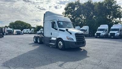 Freightliner Cascadia Sleeper Semi Truck - 48" Extra-Tall Roof, Detroit, Automatic