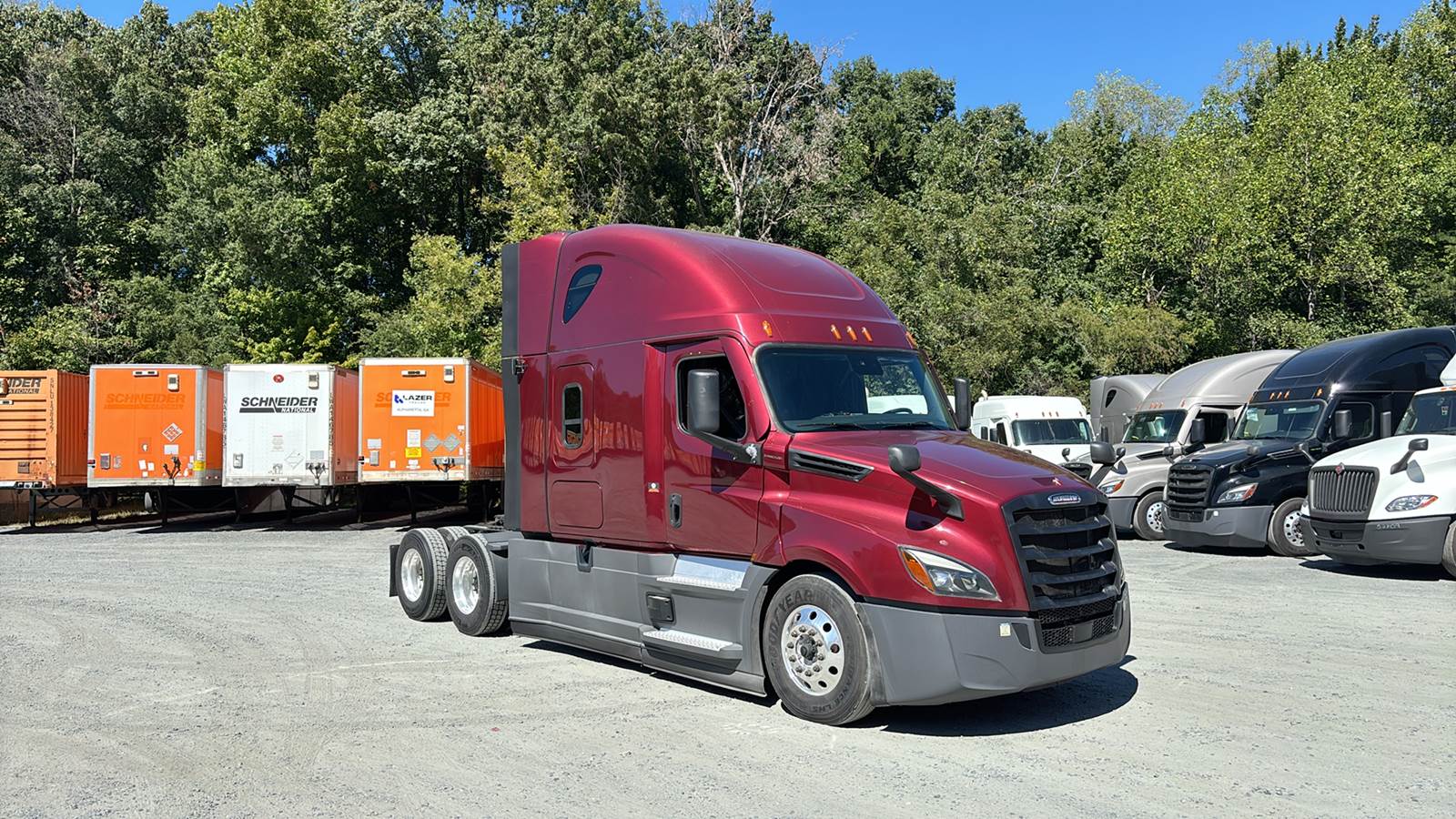 2024 Freightliner sleeper semi-truck